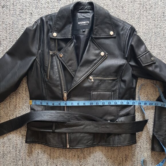 EUC Barneys genuine leather jacket - Picture 2 of 16